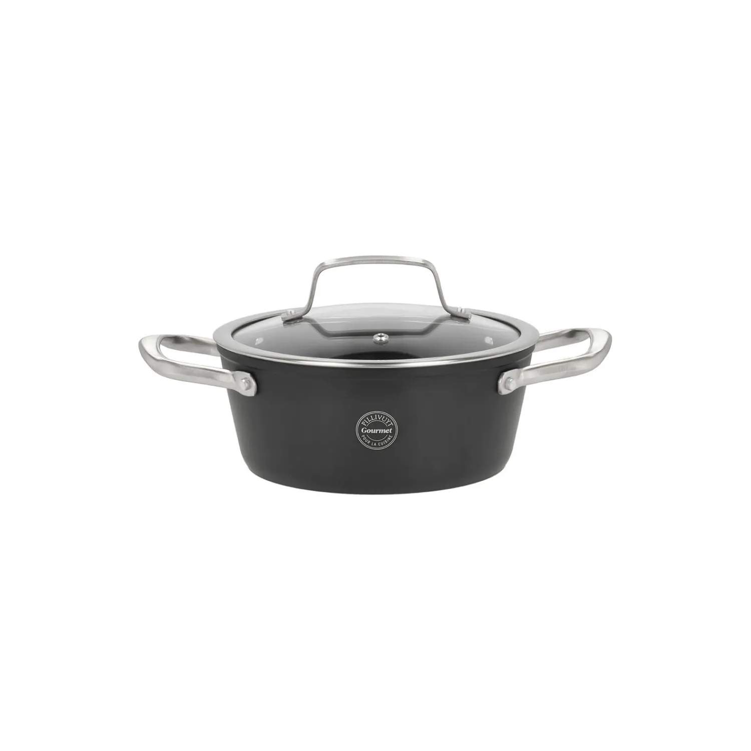 Pillivuyt Gourmet Gryder & Pander * Travo gryde med glaslåg 2,1 L