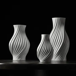 Lyngby Porcelæn Vaser-Twist Vase 25 cm