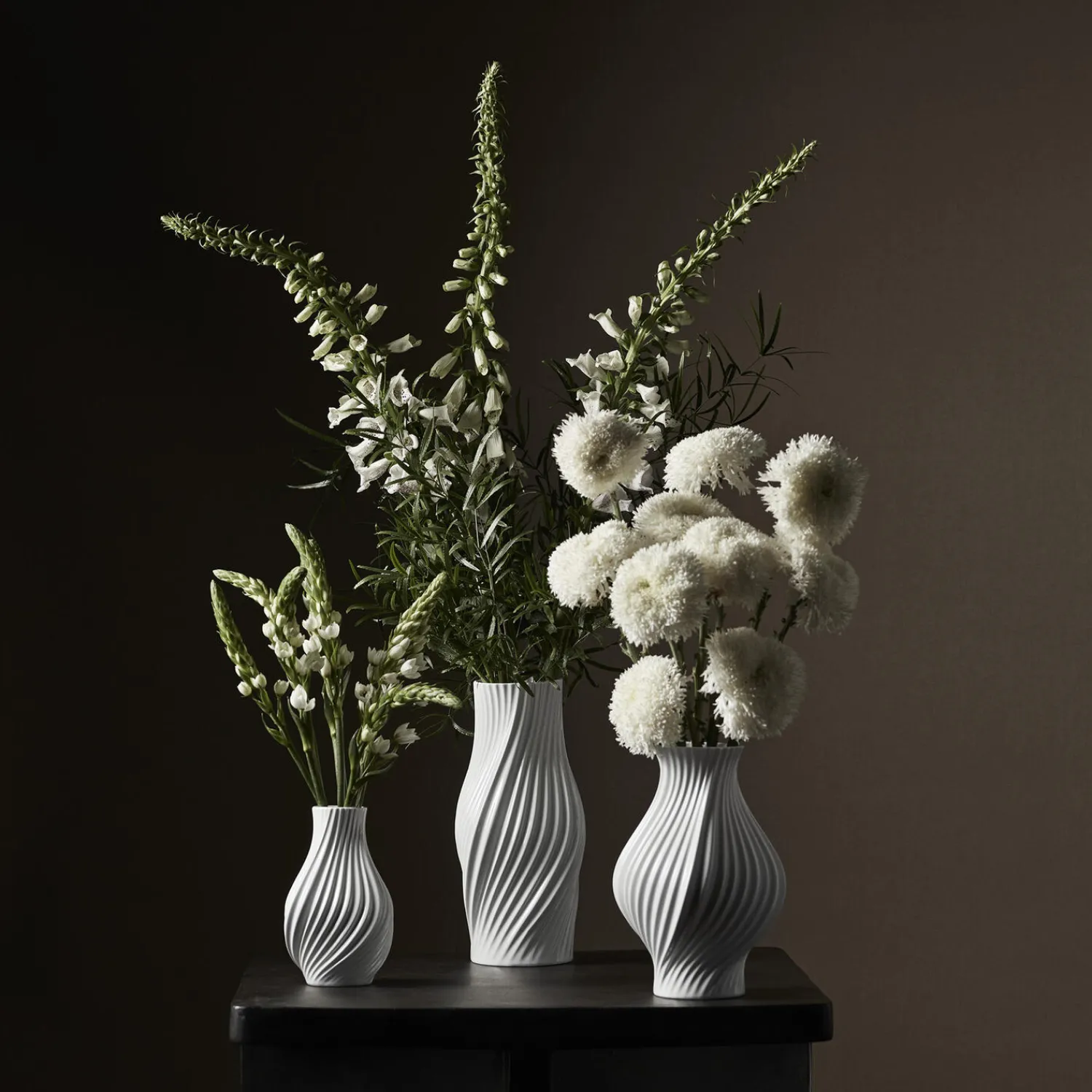 Lyngby Porcelæn Vaser * Twist Vase 18 cm