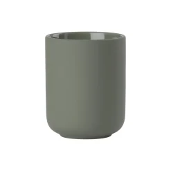 Zone Denmark Badeværelsesudstyr-Ume tandbørstekrus, olive green
