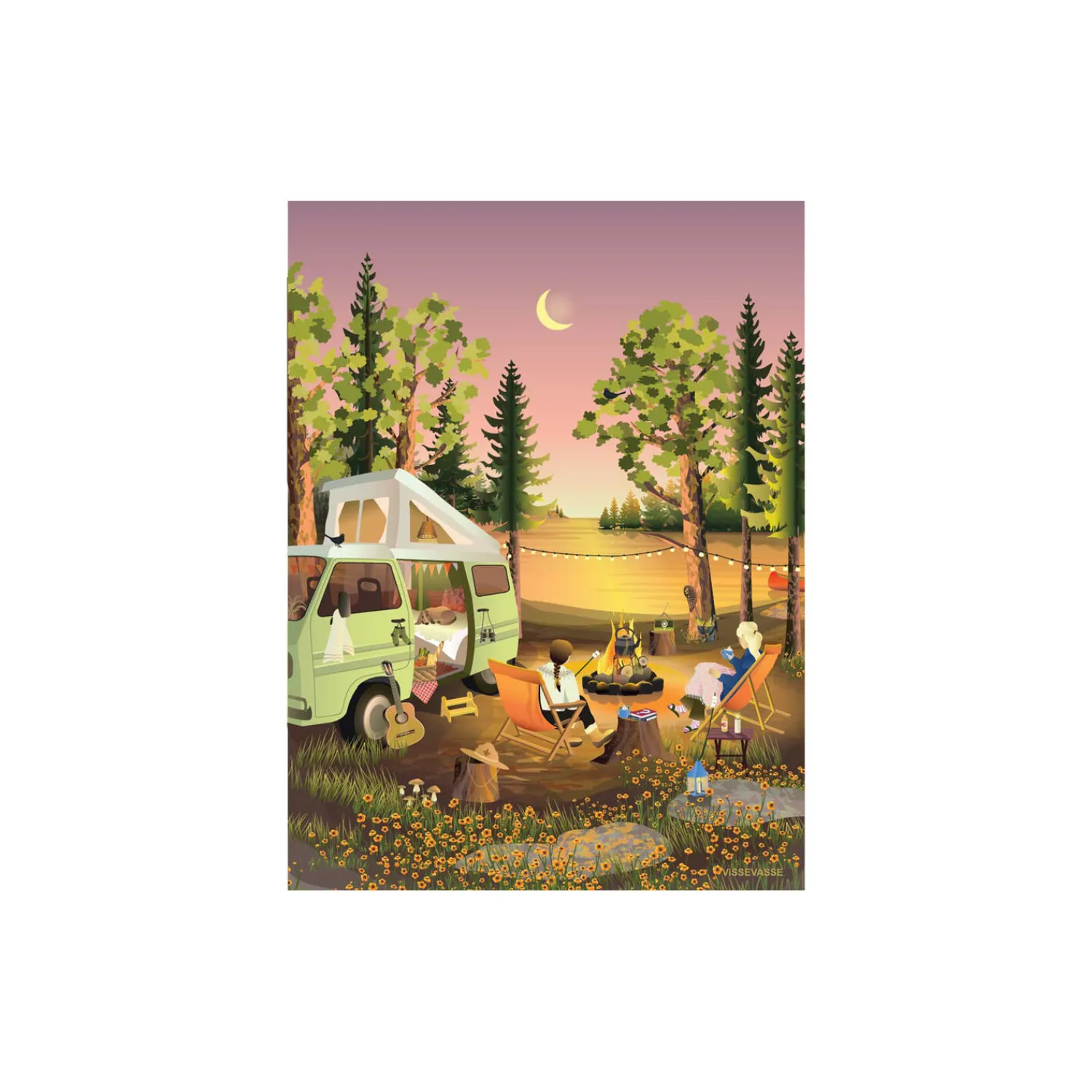 ViSSEVASSE Plakater & Rammer-Van Life plakat
