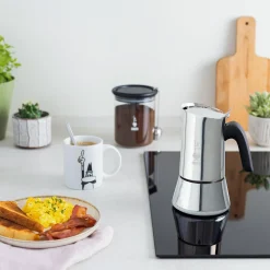 Bialetti Kaffe- & Teudstyr-Venus espressokande 10 kopper, sølv
