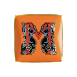 Rosenthal x Versace Skåle, Bakker & Fade-Versace Alphabet Dish