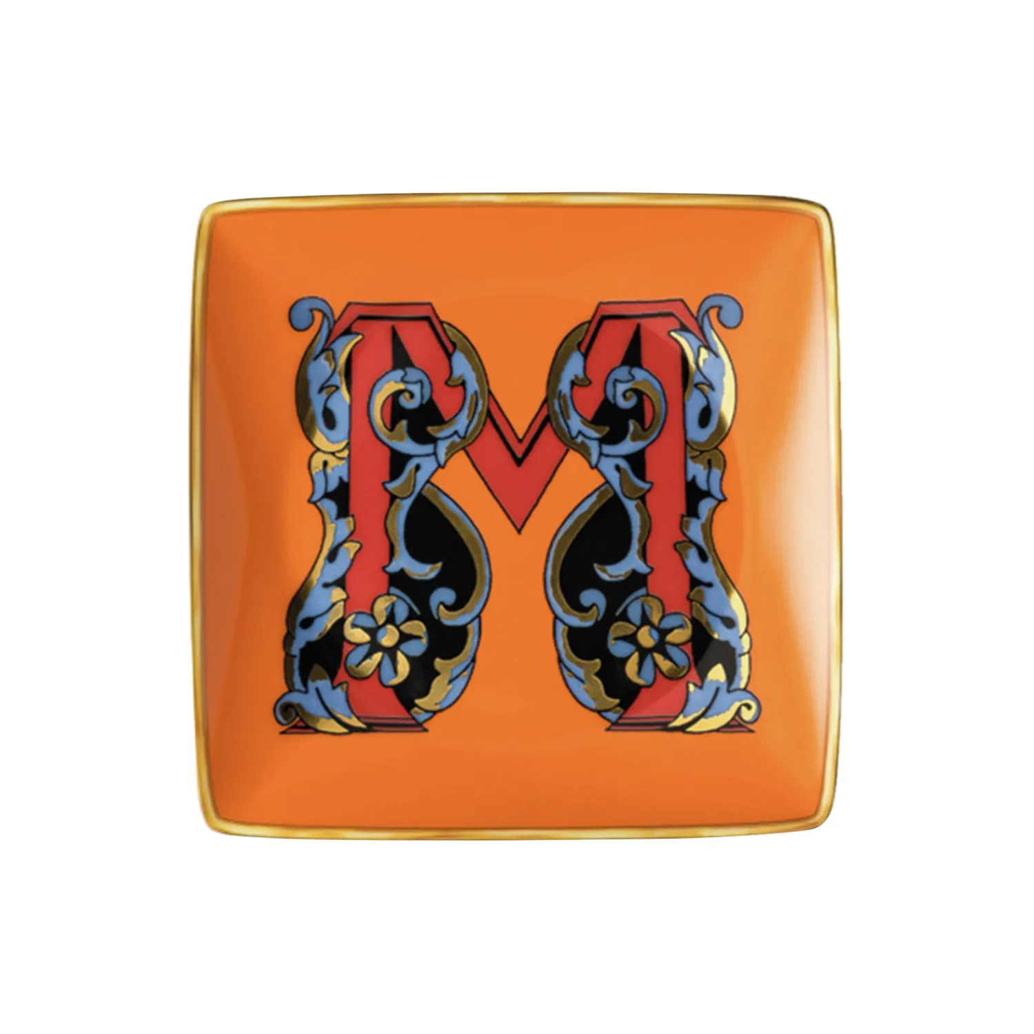 Rosenthal x Versace Skåle, Bakker & Fade-Versace Alphabet Dish