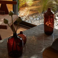 LSA International Vaser-Vessel vase, brun/mocka