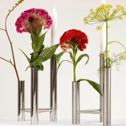 Kay Bojesen Lysestager * VISTA lysestage/vase, poleret