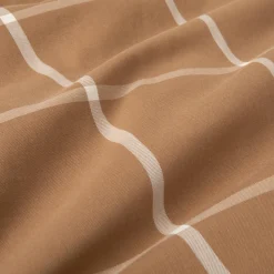 Ralph Lauren Home Sengetøj-Windowpane dynebetræk, camel