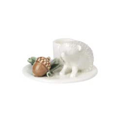 Dottir Nordic Design Lysestager * Winter Stories Candlestick, hedgehog