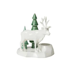 Dottir Nordic Design Lysestager-Winter Stories Reindeer lysestage