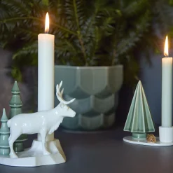 Dottir Nordic Design Lysestager-Winter Stories Reindeer lysestage
