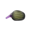 Iittala Figurer & Glaskunst-Zucchini glasfigur, moss green