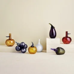 Iittala Figurer & Glaskunst-Zucchini glasfigur, moss green